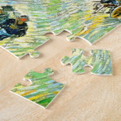 Van Gogh Road met Cypress en Star Legpuzzel (Zijkant)