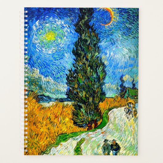 Van Gogh Road met Cypress en Star Planner (Voorkant)