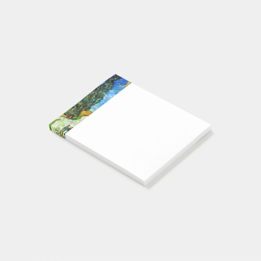 Van Gogh Road met Cypress en Star Post-it® Notes (Schuin)