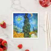 Van Gogh Road met Cypress en Star Servet (Insitu)
