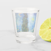 Van Gogh Road met Cypress en Star Shot Glas (Achterkant)