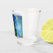 Van Gogh Road met Cypress en Star Shot Glas (Rechts)