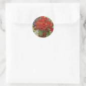 Van Gogh Rode klaprozen en madeliefjes Stickers (Tas)