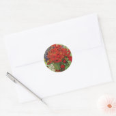 Van Gogh Rode klaprozen en madeliefjes Stickers (Envelop)