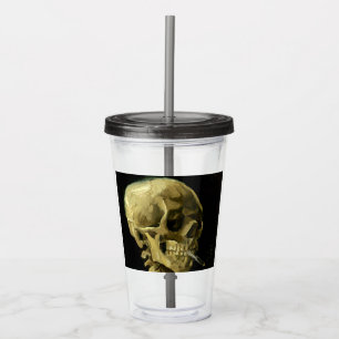 Van Gogh Roken Skelet Acryl Drinkbeker