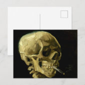 Van Gogh Roken Skelet Briefkaart (Voorkant / Achterkant)