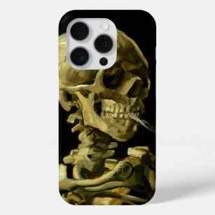 Van Gogh Roken Skelet iPhone 15 Pro Case