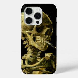 Van Gogh Roken Skelet iPhone 15 Pro Case