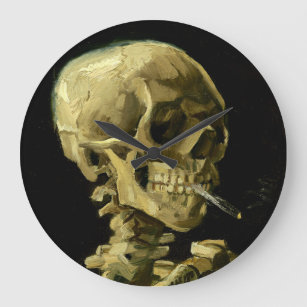 Van Gogh Roken Skelet Grote Klok