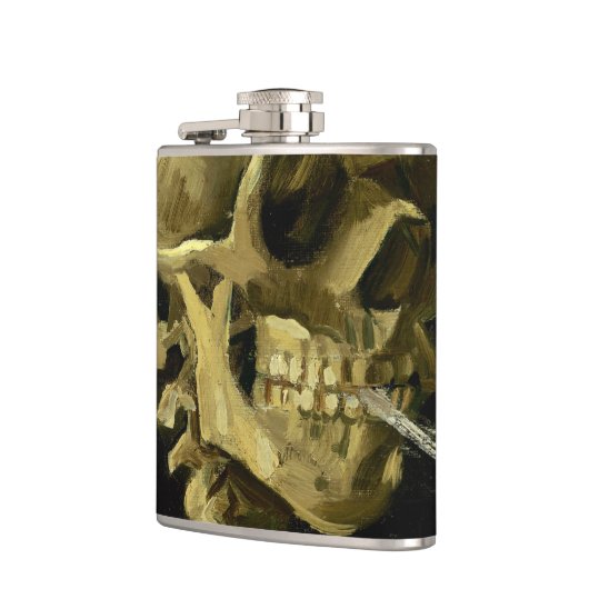 Van Gogh Roken Skelet Heupfles (Links)