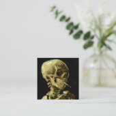 Van Gogh Roken Skelet Informatiekaartje (Staand voorkant)