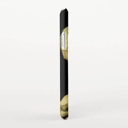 Van Gogh Roken Skelet iPhone Hoesje (Rechterkant)