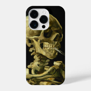 Van Gogh Roken Skelet iPhone 14 Plus Hoesje