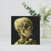 Van Gogh Roken Skelet Kaart (Staand voorkant)