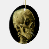 Van Gogh Roken Skelet Keramisch Ornament (Rechts)