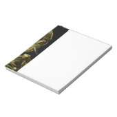 Van Gogh Roken Skelet Notitieblok (Linkerzijde)