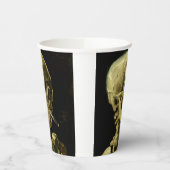 Van Gogh Roken Skelet Papieren Bekers (Links)