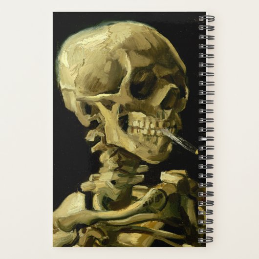 Van Gogh Roken Skelet Planner (Achterkant)