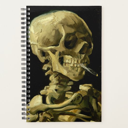 Van Gogh Roken Skelet Planner (Voorkant)