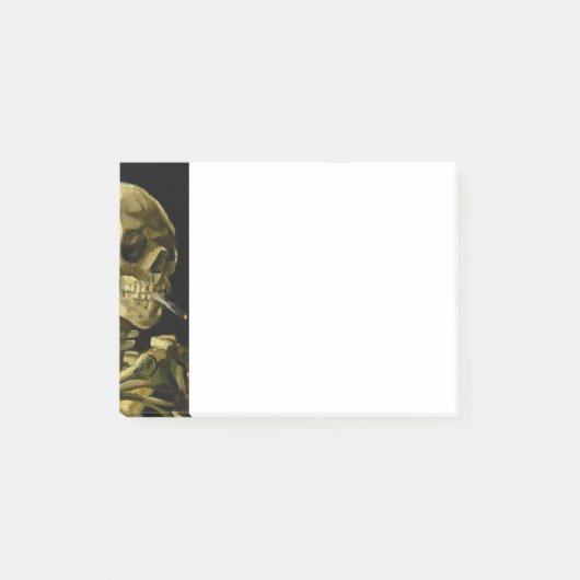 Van Gogh Roken Skelet Post-it® Notes (Voorkant)