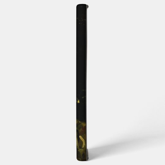 Van Gogh Roken Skelet Samsung Galaxy Hoesje (Linkerkant)