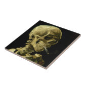 Van Gogh Roken Skelet Tegeltje (Zijkant)