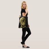 Van Gogh Roken Skelet Tote Bag (Op model)