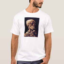Van Gogh Roking Skull T-shirt