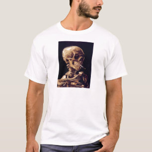 Van Gogh Roking Skull T-shirt