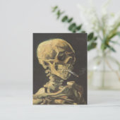 VAN GOGH - Rol met sigaret 1885 Briefkaart (Staand voorkant)