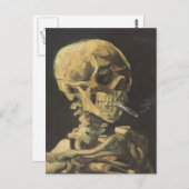 VAN GOGH - Rol met sigaret 1885 Briefkaart (Voorkant / Achterkant)