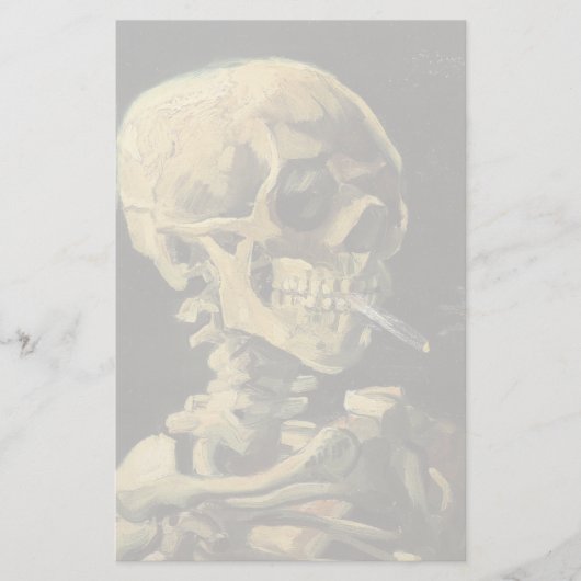 VAN GOGH - Rol met sigaret 1885 Briefpapier (Voorkant)