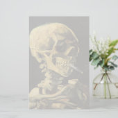 VAN GOGH - Rol met sigaret 1885 Briefpapier (Staand voorkant)