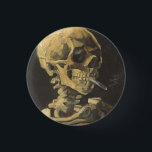 VAN GOGH - Rol met sigaret 1885 Ronde Button 3,2 Cm<br><div class="desc">VAN GOGH - Rol met sigaret 1885Olie op doek; reproductie</div>