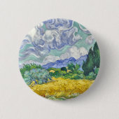 Van gogh ronde button 5,7 cm (Voorkant)