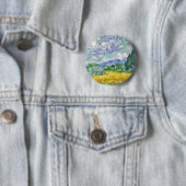 Van gogh ronde button 5,7 cm (In situ)