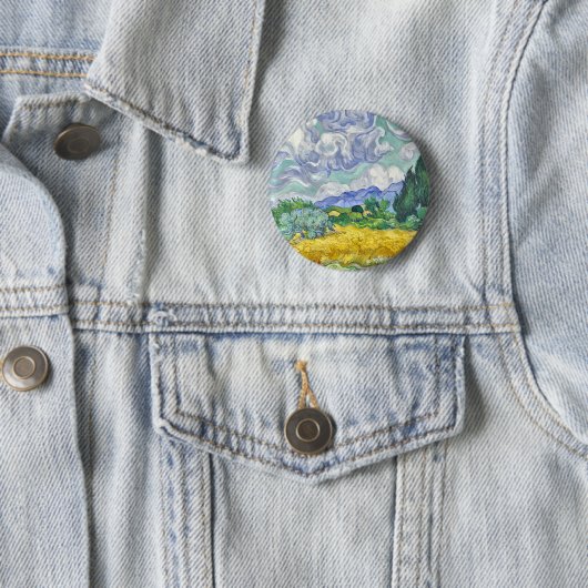 Van gogh ronde button 5,7 cm (In situ)