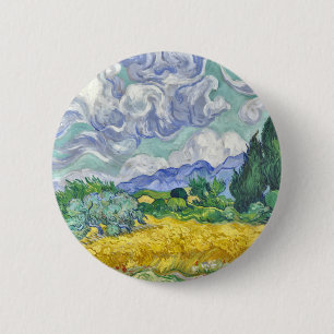 Van gogh ronde button 5,7 cm