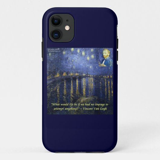 Van Gogh Rone Sterrennacht iPhone 5 Hoesje (Achterkant)
