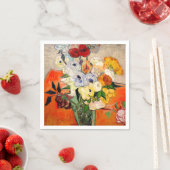 Van Gogh Roses and Anemones Servet (Insitu)