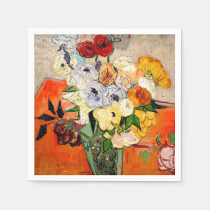 Van Gogh Roses and Anemones Servet