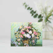 Van Gogh Roses Briefkaart (Staand voorkant)