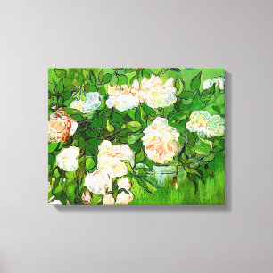 Van Gogh Roses Canvas Print