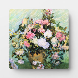 Van Gogh Roses Plaque Fotoplaat