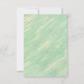 Van Gogh Roses Save The Wedding Date Invitation Kaart (Achterkant)