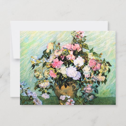 Van Gogh Roses Uitnodigingen (Voorkant)