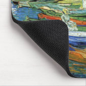 Van Gogh Rowing Boats aan de oise Muismat (Hoek)
