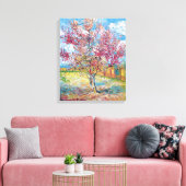 Van Gogh - Roze met roze bomen — Afdrukken van roz (Insitu (Woonkamer))