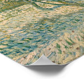 Van Gogh Roze Perzikboom in bloesem (F404) Poster (Hoek)