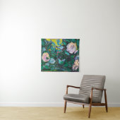 Van Gogh roze Roses Wandkleed (In Situ (horizontaal))